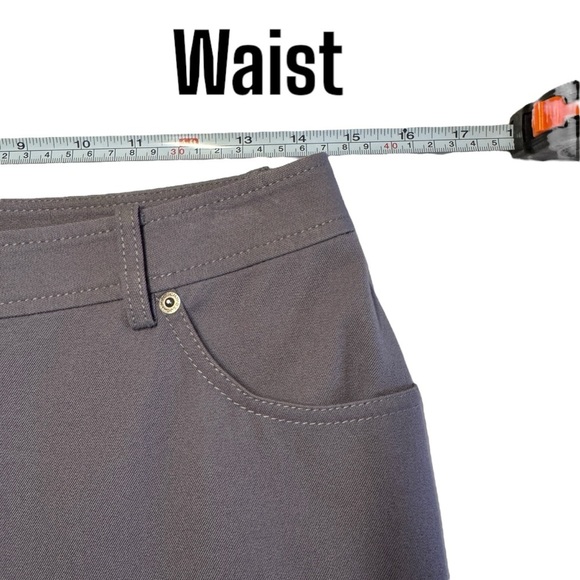 St John Sport gray pants straight leg career work office women’s 6 vintage - Picture 9 of 13